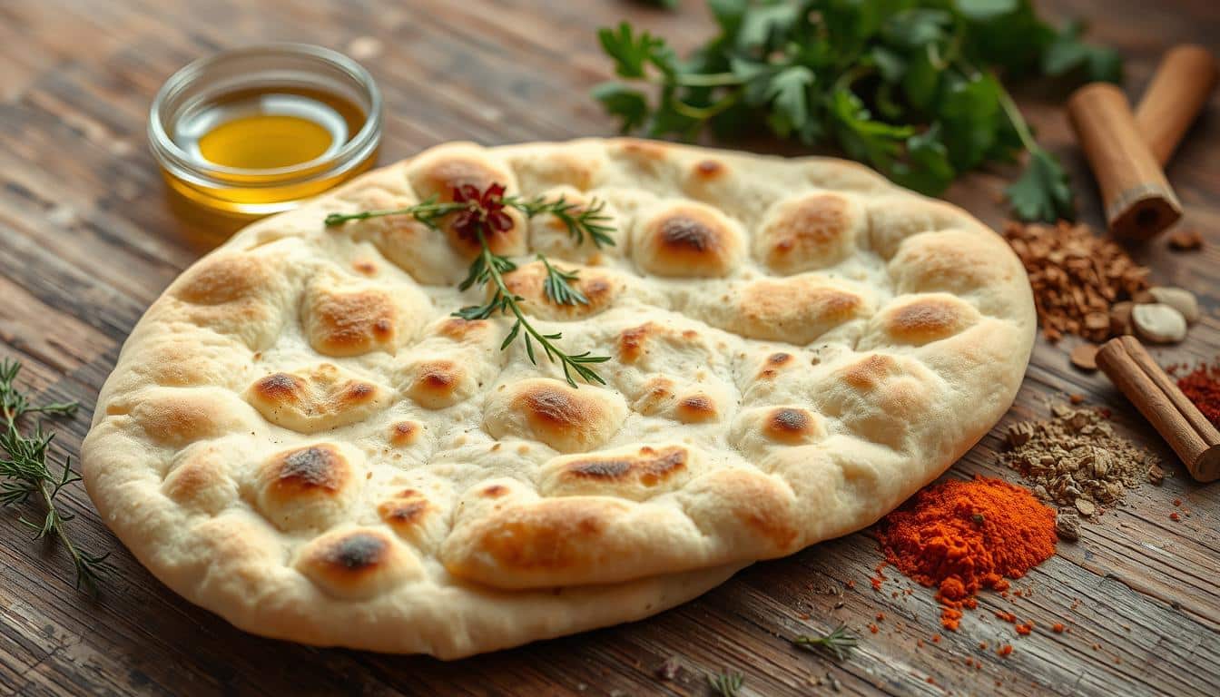 cassava flour naan bread