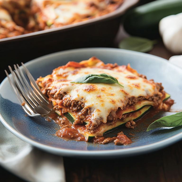 Keto Zucchini Lasagna