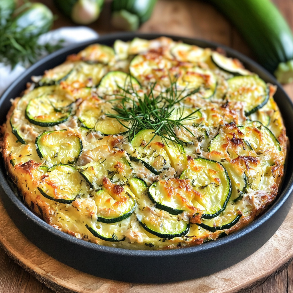 Keto Chicken and Zucchini Skillet Bake