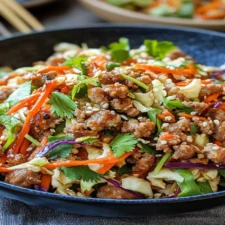 Keto Egg Roll in a Bowl with Sausage is Delicious!-image