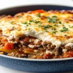 Greek Keto Beef and Feta Casserole