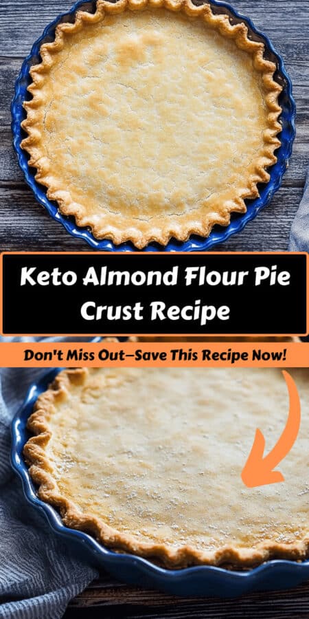 Keto Almond Flour Pie Crust Recipe