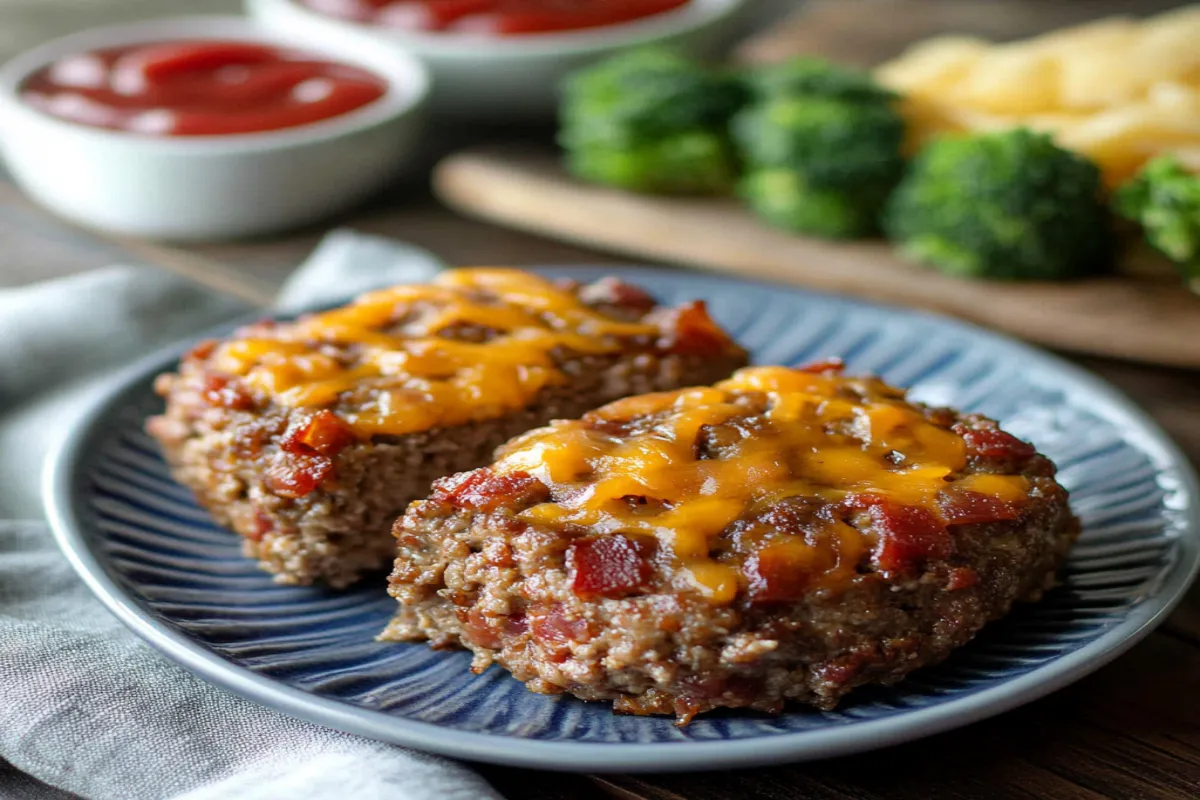 Keto Bacon Cheeseburger Meatloaf Recipe