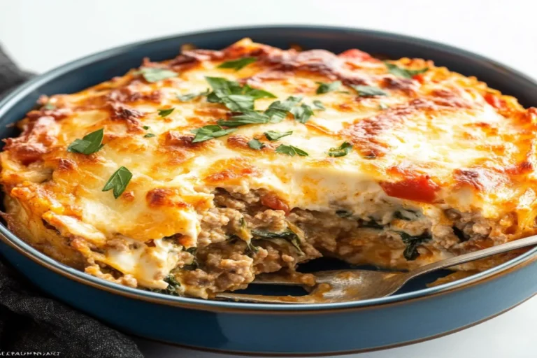 Keto Gyro Casserole