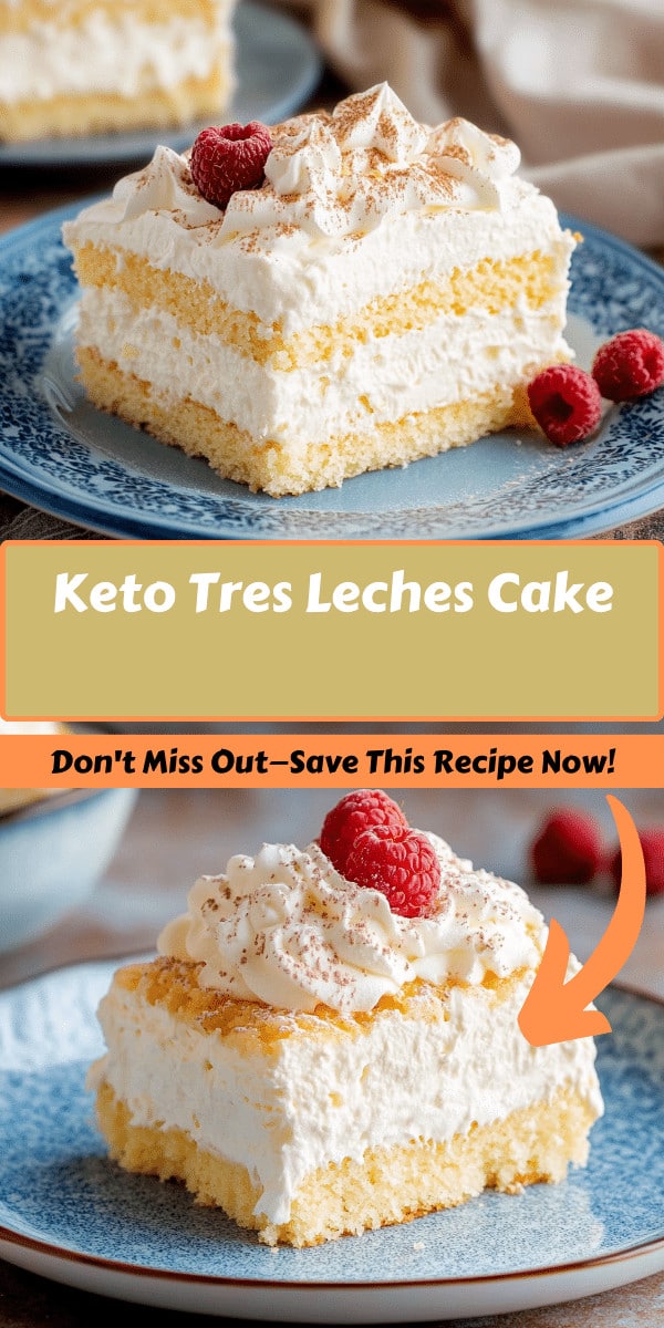 Keto Tres Leches Cake