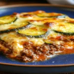 Keto Zucchini Beef Casserole