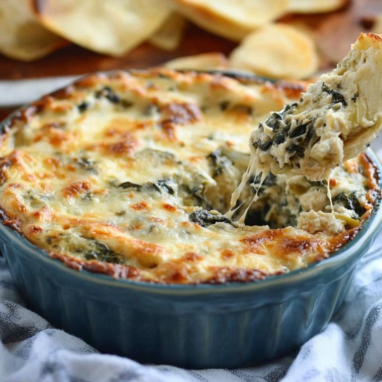 Hot Chipotle Spinach Artichoke Dip