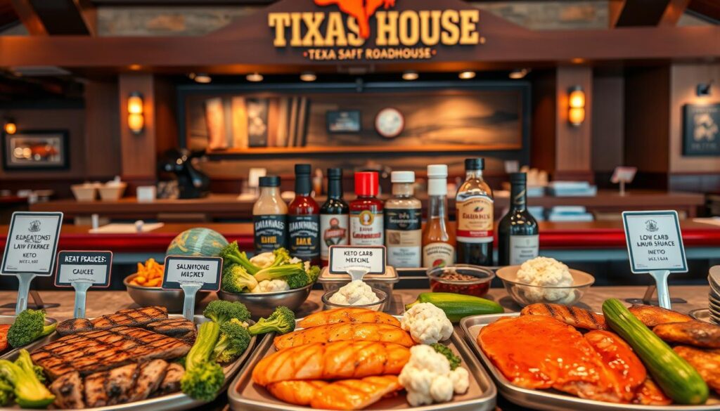 keto meal customization at Texas Roadhouse