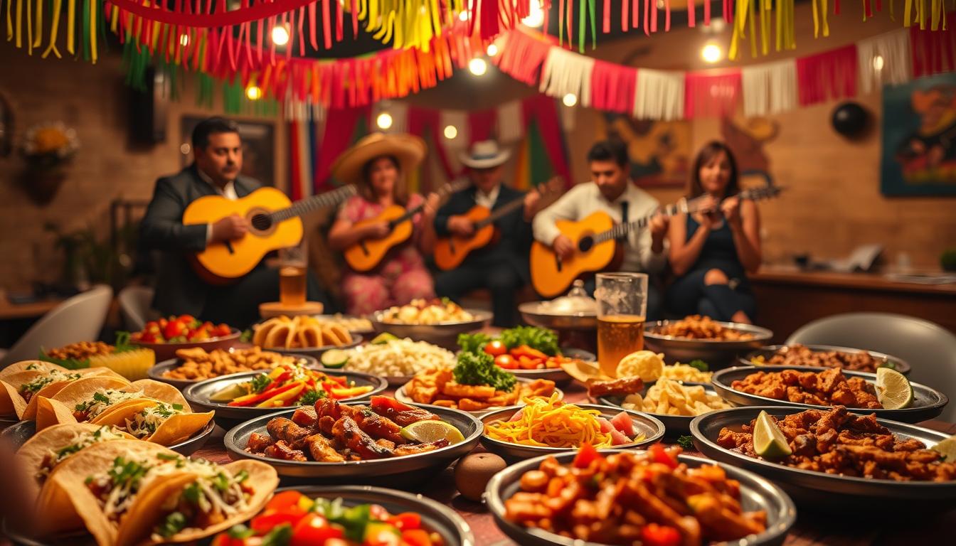 Cinco de Mayo food celebration