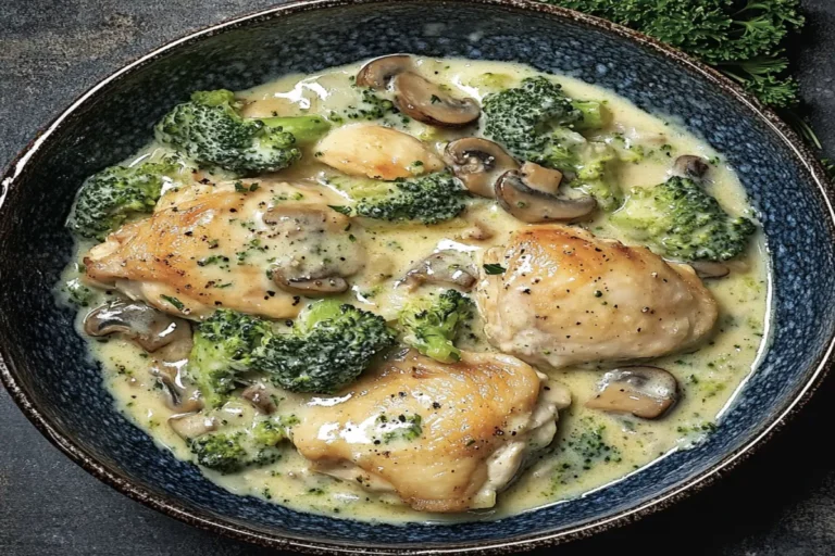 Creamy Mushroom Chicken Recipe