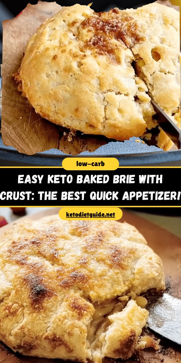Easy Keto Baked Brie with Crust: The Best Quick Appetizer!