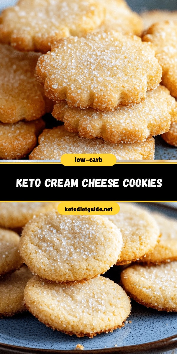 Keto Cream Cheese Cookies