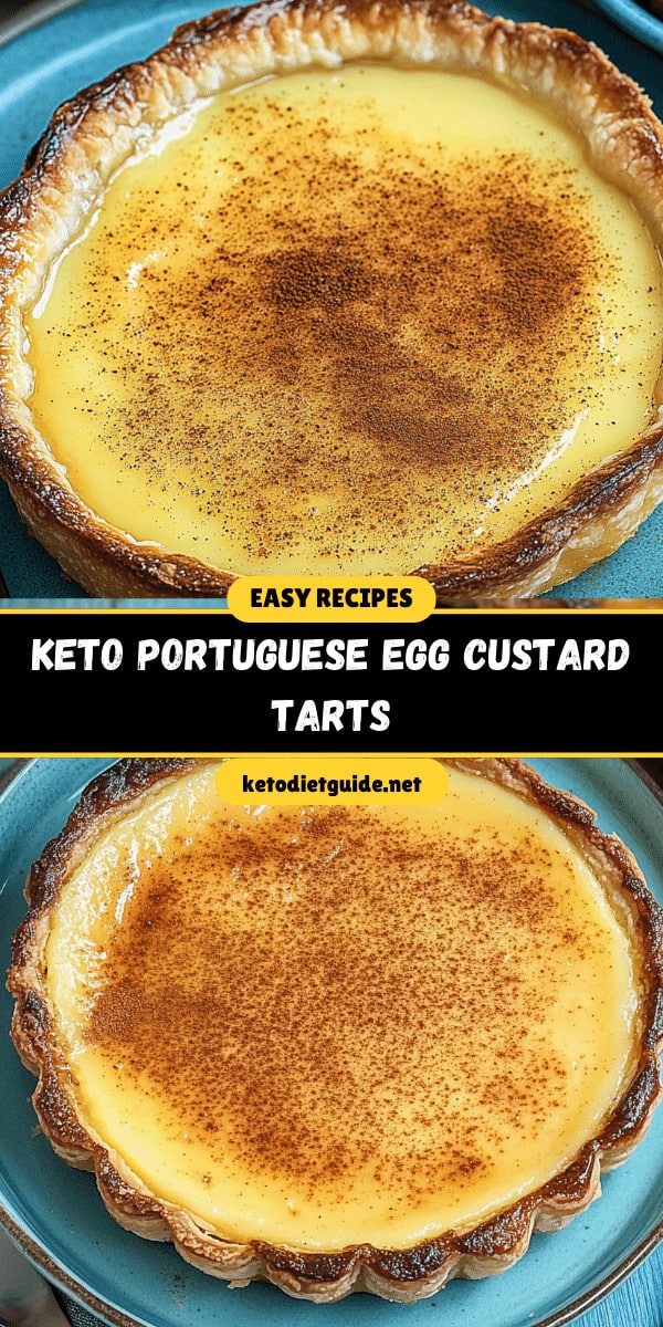 Keto Portuguese Egg Custard Tarts