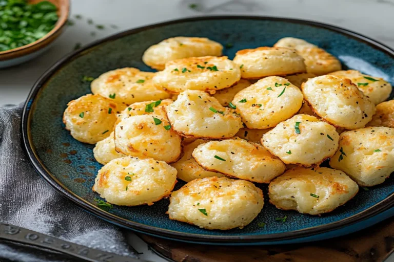 Keto Puffed Cheese Snacks