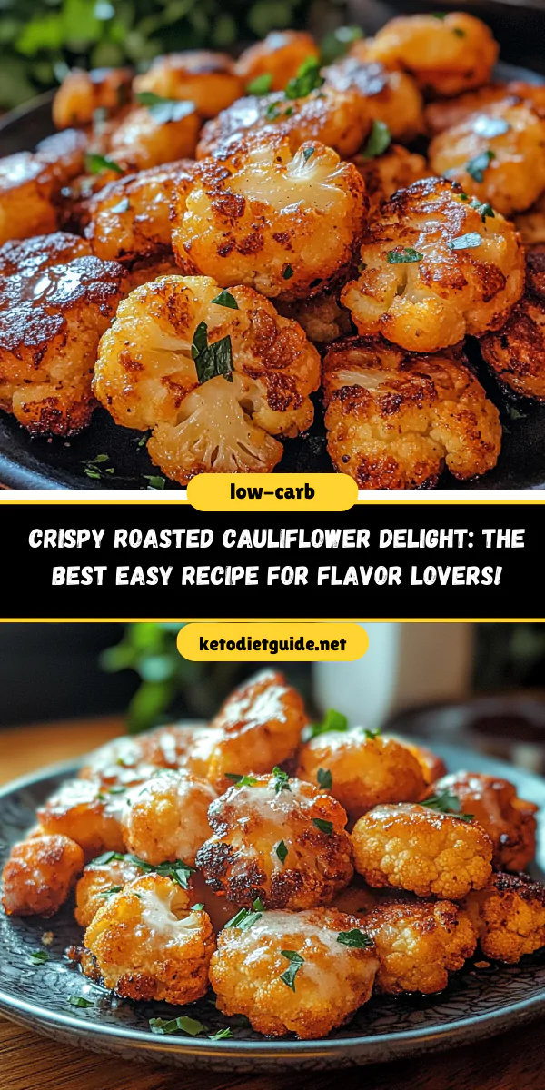 Crispy Roasted Cauliflower Delight: The Best Easy Recipe for Flavor Lovers!