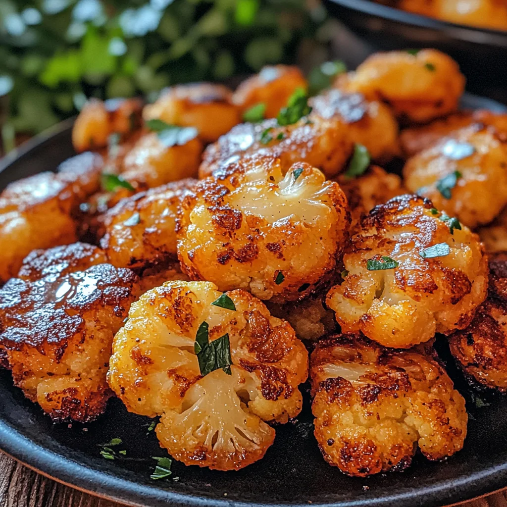 Crispy Roasted Cauliflower Delight