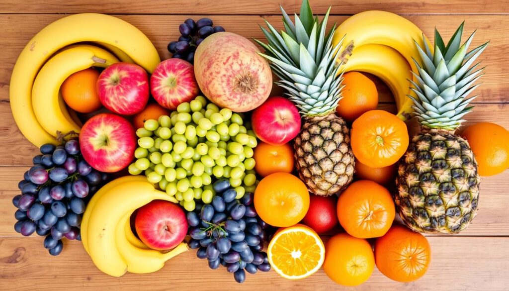 High-carb fruits to avoid on keto diet including bananas, apples, and mangoes