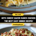 Keto Cheesy Bacon Ranch Chicken- The Best Easy Dinner Recipe!