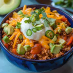 Keto Enchilada Bowl