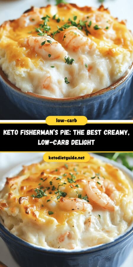 Keto Fisherman’s Pie: The Best Creamy, Low-Carb Delight!