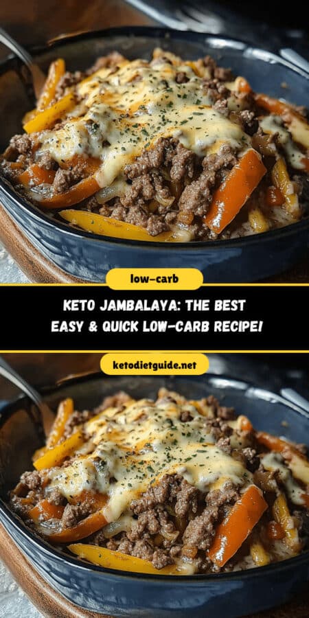 Keto Jambalaya: The Best Easy & Quick Low-Carb Recipe!