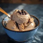 Keto Peanut Butter & Chocolate Cottage Cheese Ice Cream