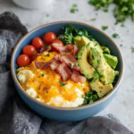 Loaded Keto Breakfast Bowl