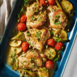 Sheet Pan Chicken Piccata
