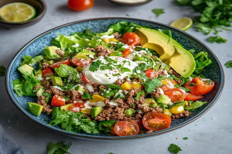 keto taco salad