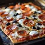 Keto Cottage Cheese Flatbread Pizza: A Must-Try Recipe! 5 keto Cottage Cheese Flatbread Pizza