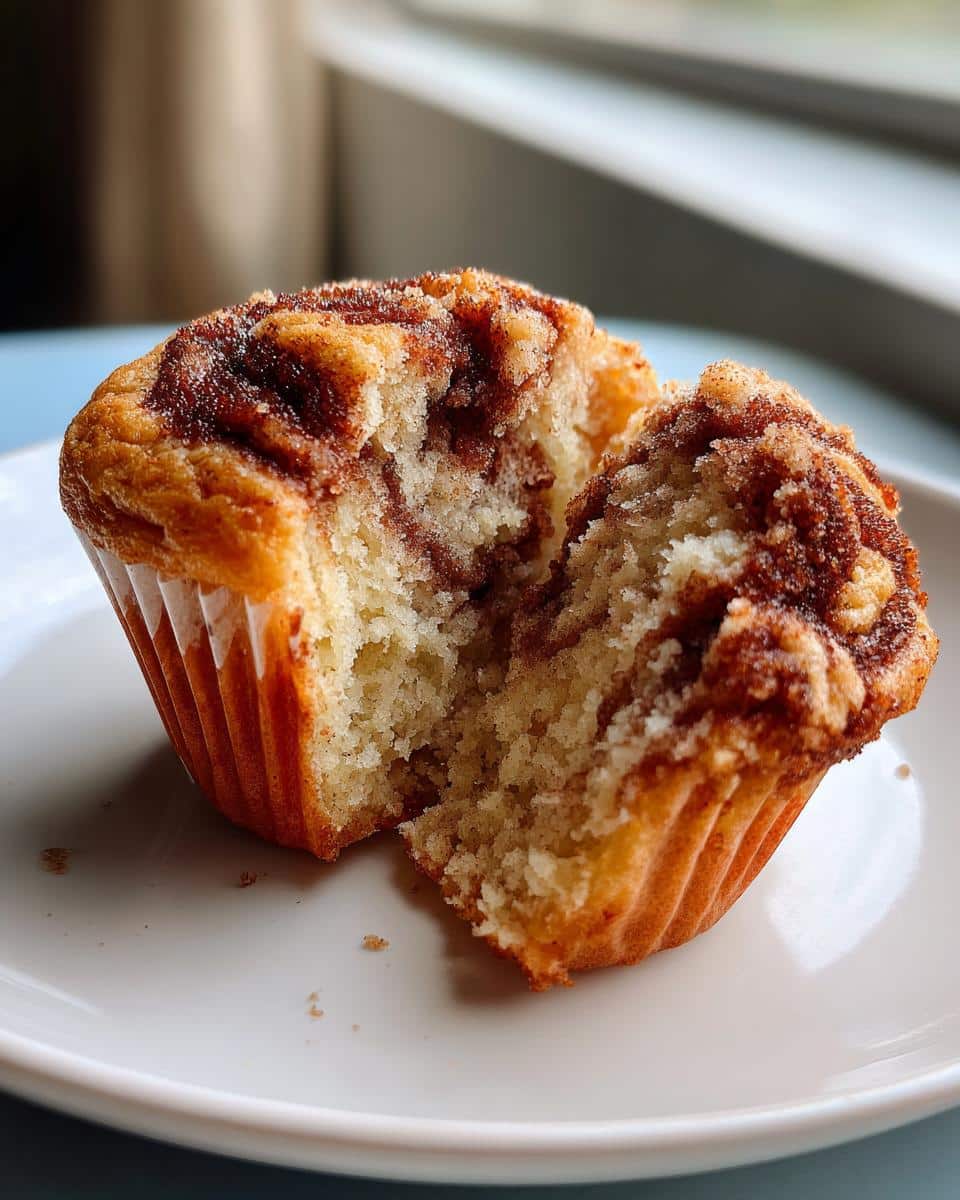Keto Cinnamon Roll Protein Muffins - detail 1