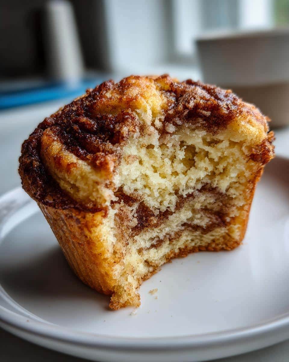 Keto Cinnamon Roll Protein Muffins - detail 2