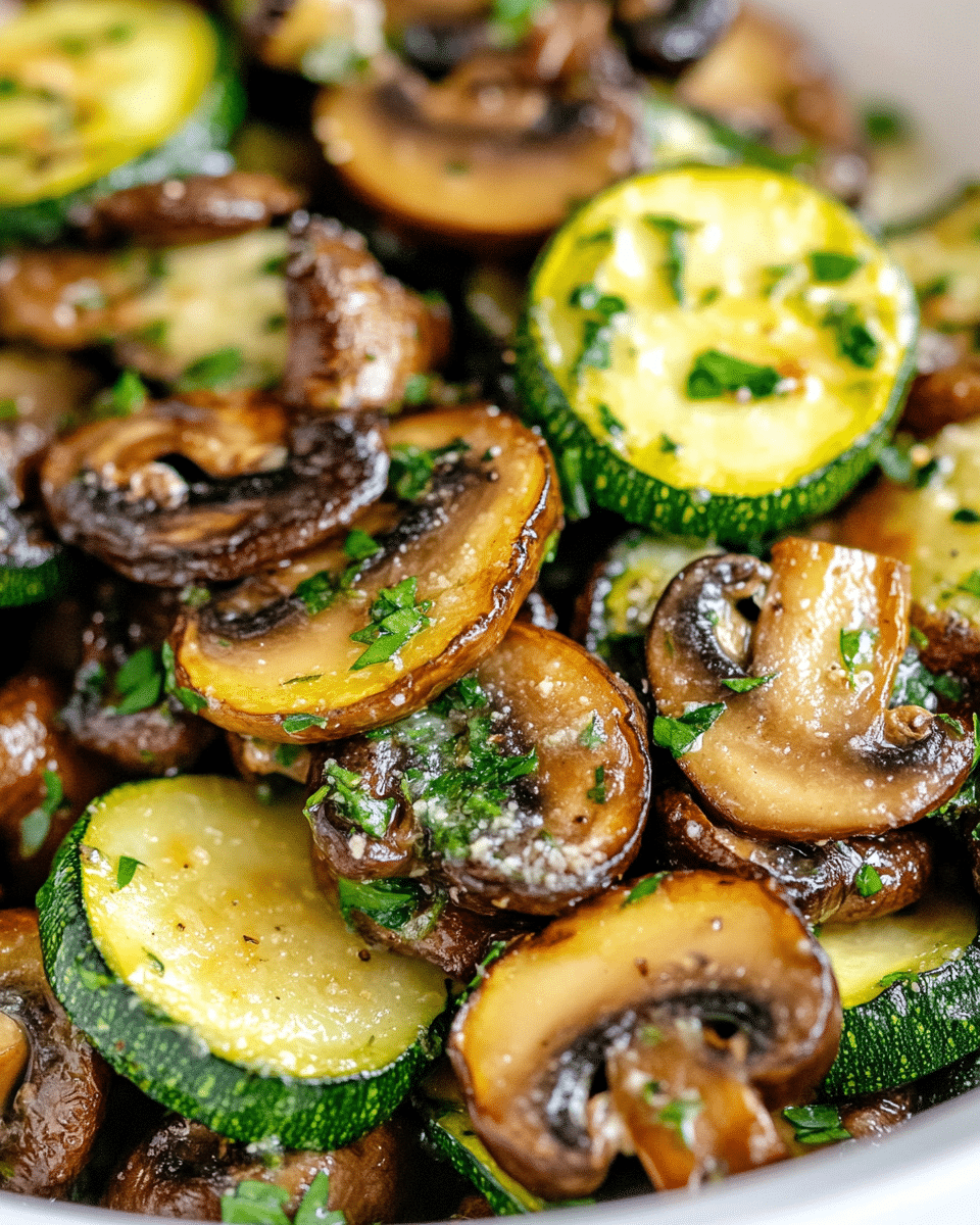 Low-Carb Sautéed Zucchini with Mushroom: A Quick Delight!