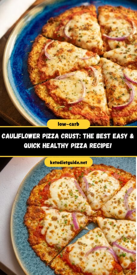 Cauliflower Pizza Crust
