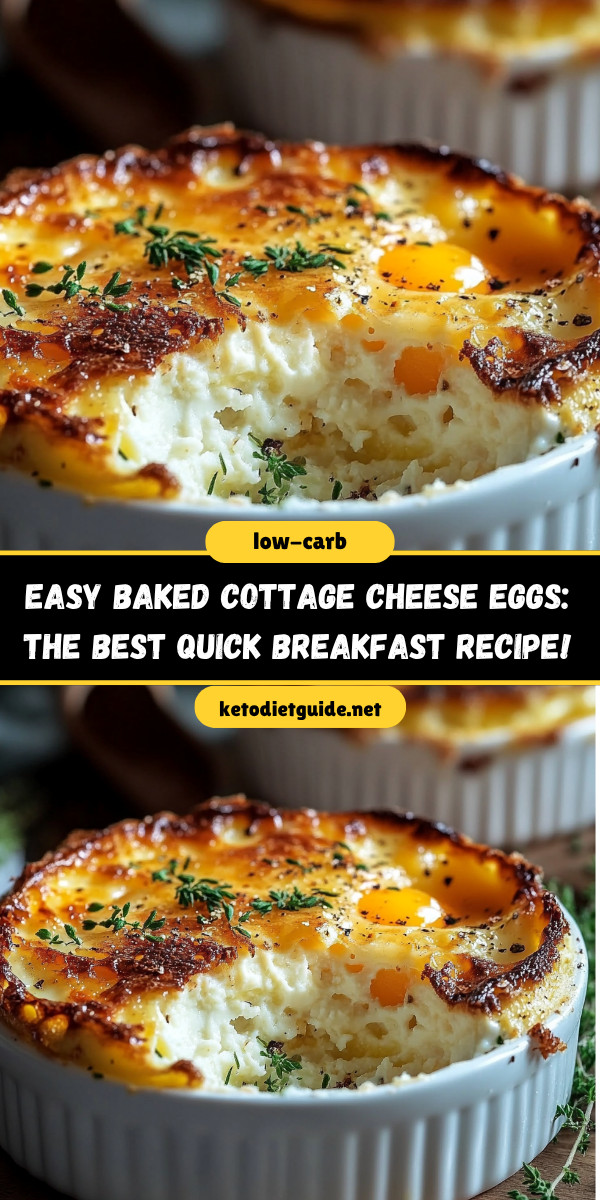 Baked Cottage Cheese Eggs