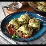 Low Carb Zucchini Beef Ravioli