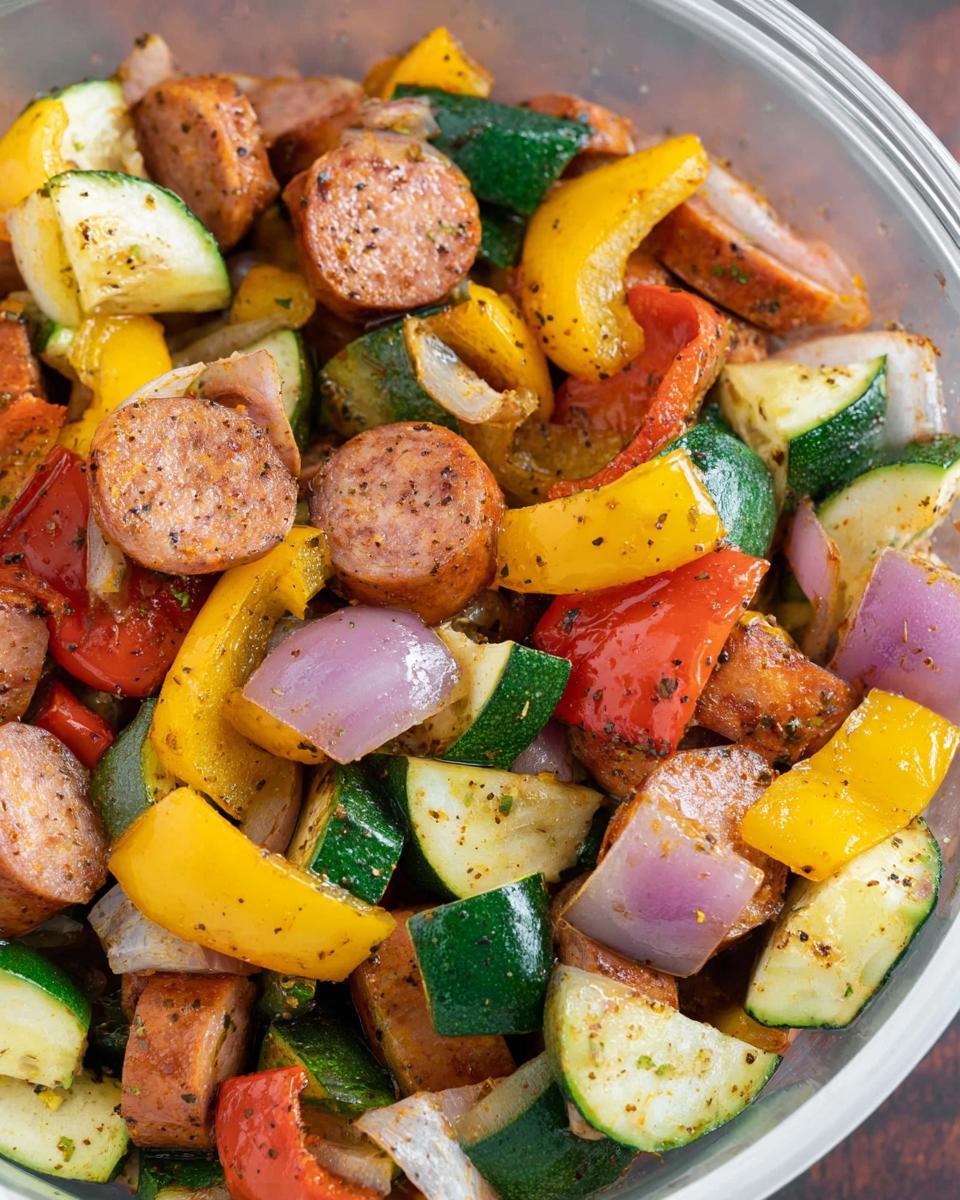 Air Fryer Sausage and Veggies: A Flavorful Delight!