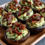 Avocado Bacon Mushrooms