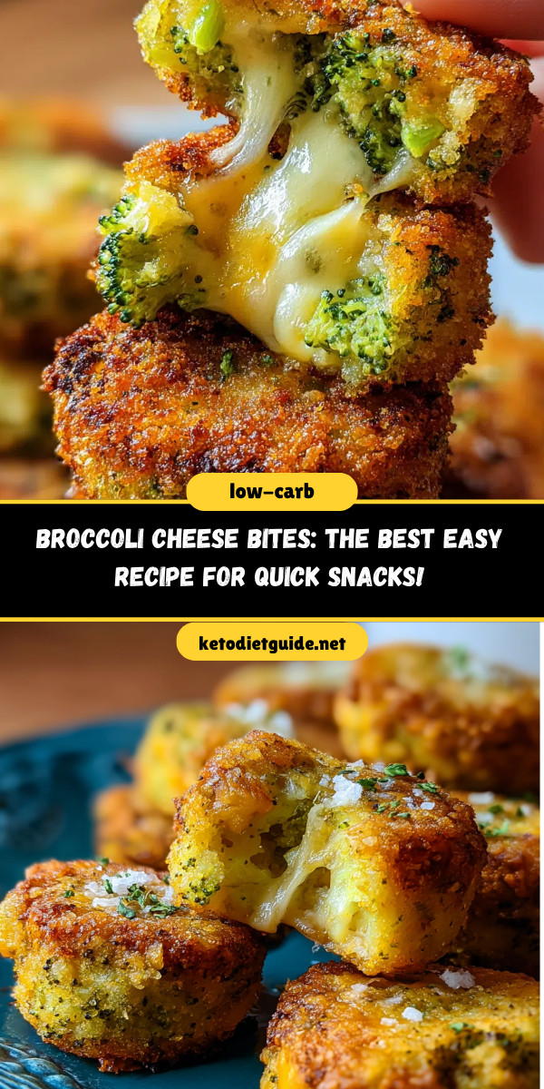 Broccoli Cheese Bites: