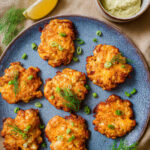 Cheesy Chicken Fritters