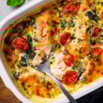 Creamy Salmon Gratin