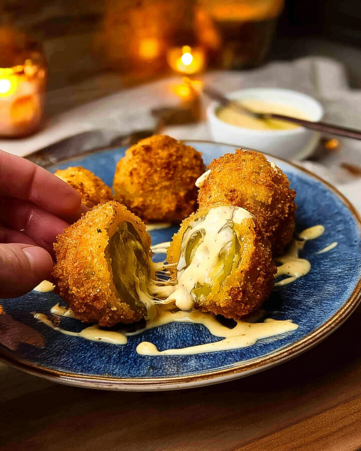 Crispy Fried Pickle Balls