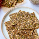 Flourless Seed Crackers