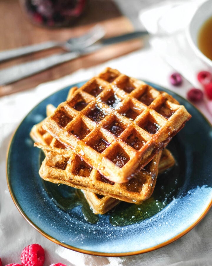 Keto Almond Flour Waffles