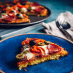 Keto Cauliflower Crust Pizza