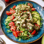 Keto Chicken Salad with Creamy Chimichurri Dressing