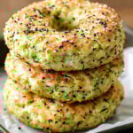 Low Carb Keto Zucchini Bagel Recipe