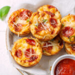 Low Carb Pizza-Muffins