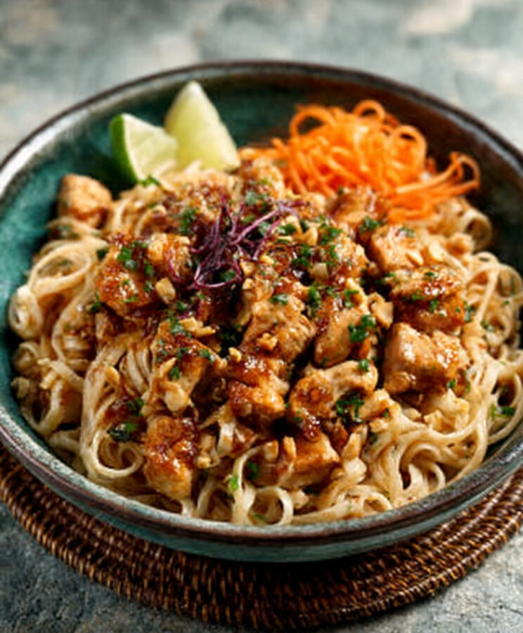 Pad Thai Bowl with Chicken