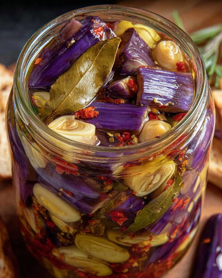 Spicy Pickled Eggplant